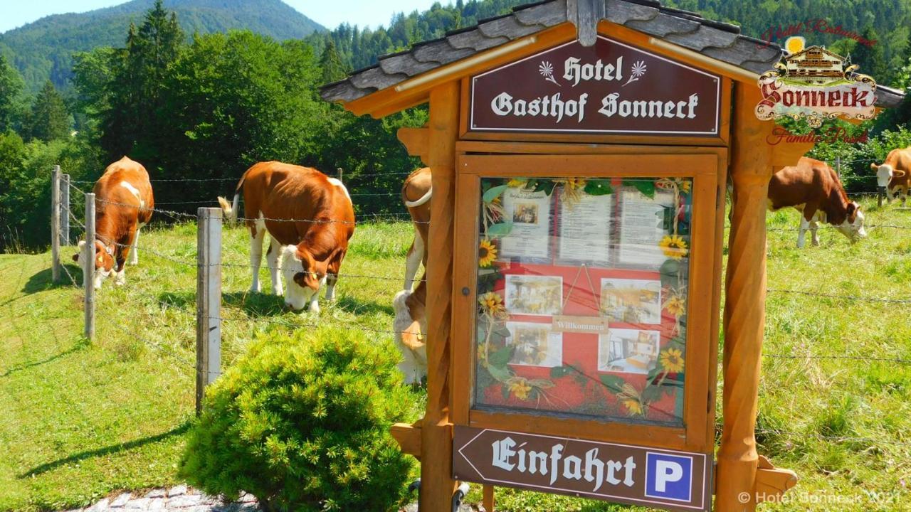 Hotel-Gasthof-Sonneck Reit im Winkl Dış mekan fotoğraf