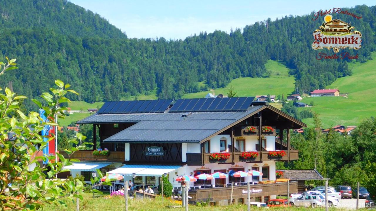Hotel-Gasthof-Sonneck Reit im Winkl Dış mekan fotoğraf