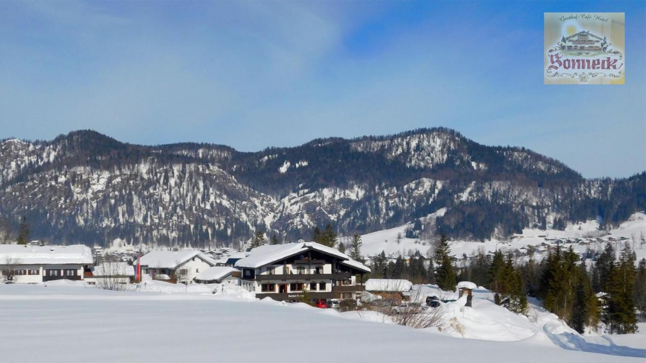 Hotel-Gasthof-Sonneck Reit im Winkl Dış mekan fotoğraf