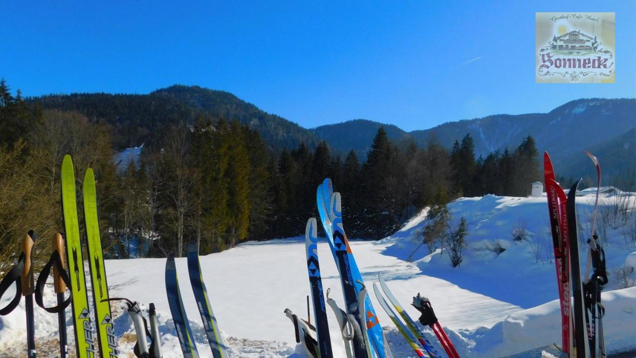 Hotel-Gasthof-Sonneck Reit im Winkl Dış mekan fotoğraf